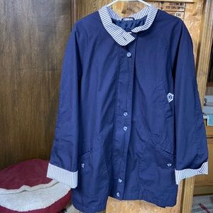 Spencer Douglas light weight navy blue jacket